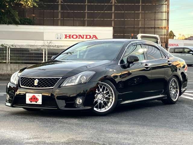 クラウン その他　★車検Ｒ８年７月！！★純正ＨＤＤナビ／フルセグＴＶ★バックカメラ★ＢＬＵＥＴＯＯＴＨ★レザーシート★社外１８インチアルミ★足廻り★シートヒーター★電動サンシェード★（3枚目）