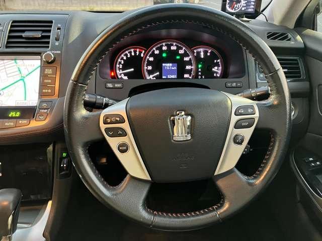 クラウン その他　★車検Ｒ８年７月！！★純正ＨＤＤナビ／フルセグＴＶ★バックカメラ★ＢＬＵＥＴＯＯＴＨ★レザーシート★社外１８インチアルミ★足廻り★シートヒーター★電動サンシェード★（18枚目）