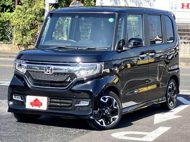 Ｎ－ＢＯＸカスタム Ｇ・Ｌターボホンダセンシング　８インチナビ、フルセグＴＶ、ＬＥＤヘッドライト、両側パワースライドドア（3枚目）