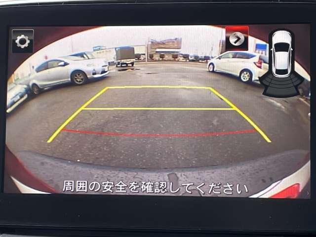 【バックモニター】　駐車が苦手な人の強い味方！後ろの様子が確認できます