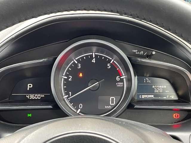 視認性に良い、メーターです★入庫時の走行距離を表示しております。