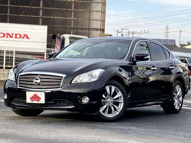 フーガハイブリッド VIP ★DCA★メモリー付きパワーシート★シートベンチレーション★セーフティシールドパッケージ★茶革シート★(3枚目)