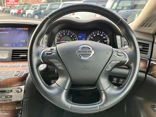 フーガハイブリッド VIP ★DCA★メモリー付きパワーシート★シートベンチレーション★セーフティシールドパッケージ★茶革シート★(22枚目)