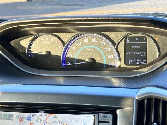 視認性に良い、メーターです★入庫時の走行距離を表示しております。