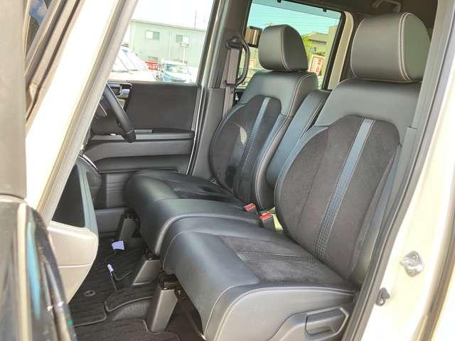 Ｎ－ＢＯＸカスタム Ｌターボ　★車検Ｒ９年４月！！★社外メモリーナビ／フルセグＴＶ★ＢＬＵＥＴＯＯＴＨ★バックカメラ★ＬＥＤヘッドライト★ホンダセンシング★両側スライドドア★純正１５インチアルミ★黒ハーフレザー（36枚目）