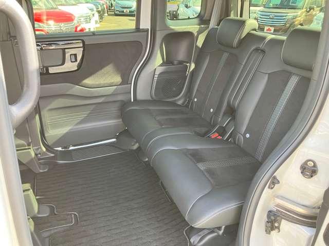 Ｎ－ＢＯＸカスタム Ｌターボ　★車検Ｒ９年４月！！★社外メモリーナビ／フルセグＴＶ★ＢＬＵＥＴＯＯＴＨ★バックカメラ★ＬＥＤヘッドライト★ホンダセンシング★両側スライドドア★純正１５インチアルミ★黒ハーフレザー（38枚目）