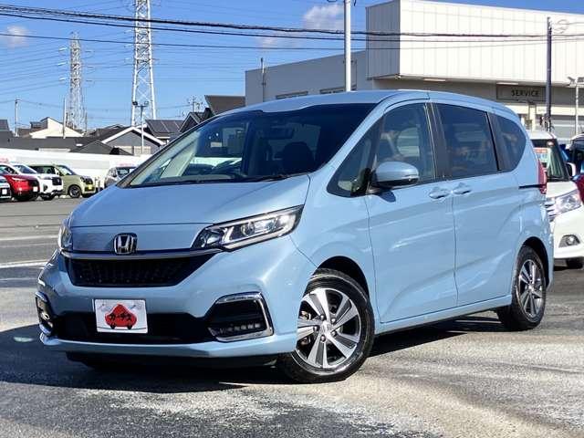 フリード G・ホンダセンシング ★車検R9年5月!!★純正メモリーナビ/フルセグTV★BLUETOOTH★バックカメラ★LEDヘッドライト★ホンダセンシング★両側電動スライドドア★黒ハーフレザー★純正15インチア(3枚目)