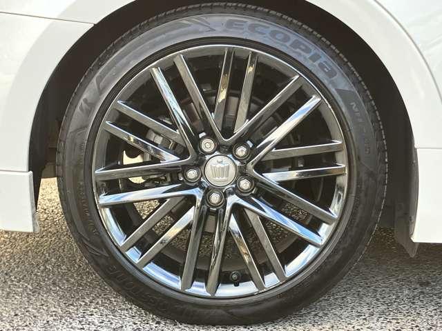 クラウンハイブリッド アスリートS J-フロンティアリミテッド ★ワンオーナー車★★車検R9年6月!!★純正メモリーナビ/フルセグTV★BLUETOOTH★バックカメラ★LEDヘッドライト★セーフティセンスP★黒ハーフレザー★純正OP18インチ(11枚目)