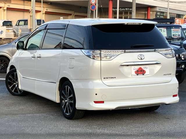 エスティマ アエラス　プレミアムエディション　★社外メモリーナビ／フルセグＴＶ★ＢＬＵＥＴＯＯＴＨ★バックカメラ★フリップダウンモニター★ディスチャージ★両側電動スライドドア★黒ハーフレザー★純正１８インチアルミ★（9枚目）