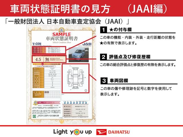 一般財団法人　日本自動車査定協会の車両状態証明書となります。