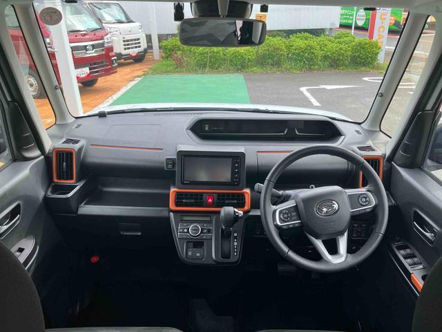 タント ファンクロスターボ 4WD ブラインドスポットモニター 保証 新車保証・まごころ保証 1年間・走行距離無制限付き 純正7インチナビ 前後ナビ連動ドラレコ パノラマモニター ETC2.0 クルーズコントロール 前席左右シートヒーター 4か所コーナーセンサー(3枚目)