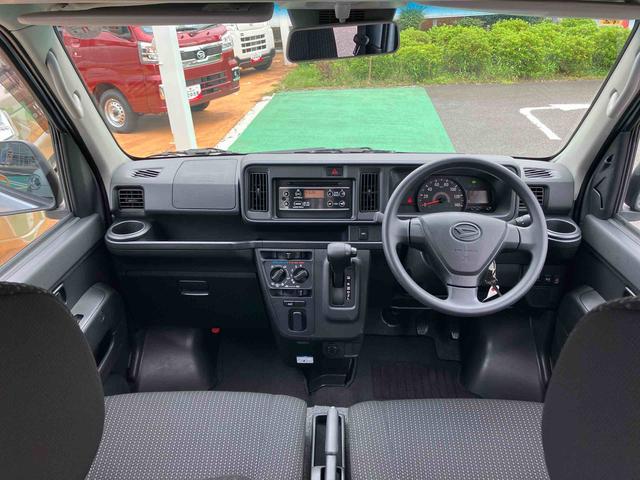 ハイゼットカーゴ デッキバンＬ　ＳＡＩＩＩ　４ＷＤ　ＬＥＤヘッドランプ　保証　まごころ保証　１年間・走行距離無制限付き　ＬＥＤヘッドランプ　４ＷＤ車　オートライト　オートハイビーム　オーバーヘッドシェルフ　前席パワーウインドウ衝突回避支援ブレーキ（4枚目）