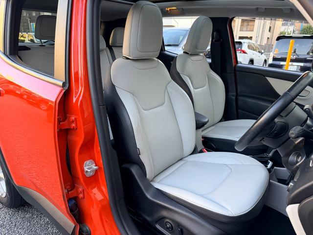 ジープ・レネゲード リミテッド ワンオーナー パノラミックサンルーフ ポーラープランジレザーシート LEDヘッドライト アダプティブクルーズコントロール シートヒーター カープレイ TV Bカメラ ETC(56枚目)