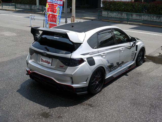 ＷＲＸ　ＳＴｉ　オートサロン２０１５出展車　ＶＡＲＩＳ　ＩＭＰＲＥＺＡ　ＷＲＸ　ＳＴＩ　ＧＲＢ　Ｕｌｔｉｍａｔｅ　１６Ｖｅｒ　車高調　マフラー　ワーク１９インチ　アルミラジエーター(4枚目)