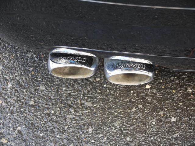 ＳＬＫ ＳＬＫ５５　ＡＭＧ　ＳＬＫ５５ＡＭＧ　ブラックシリーズ仕様　エキマニ　カールソンエキゾーストシステム　ホイール（22枚目）