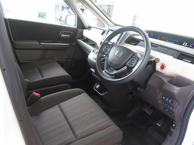 フリードハイブリッド ハイブリッド・Gホンダセンシング ディーラー保証 Hセンシング Bluetooth対応ナビ フルセグ バックカメラ 両側電動スライドドア モデューロアルミホイール クルーズコントロール LEDオートライト ミュージックサーバー ABS(12枚目)