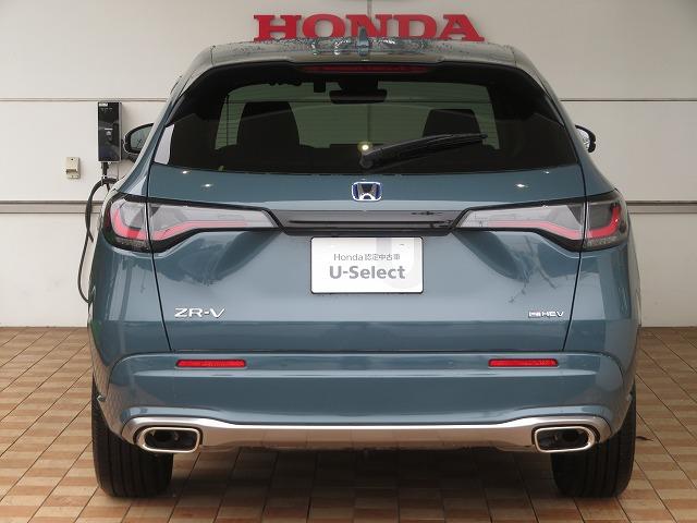 ZR-V e:HEVZ 2年保証 Hコネクト センシング 全周囲カメラ 車内Wi-Fi 前後ドラレコ アクセル踏み間違い抑制 電動リアゲート ステアリングヒーター 障害物センサー ブラインドスポットモニター 革シート レザー(34枚目)