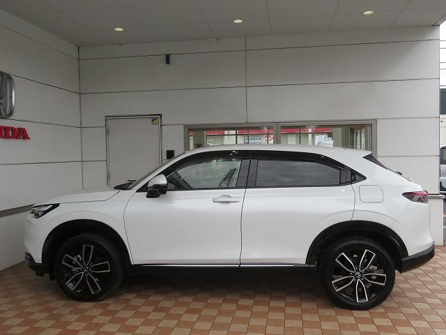 ヴェゼル ｅ：ＨＥＶＺ　２年保証　Ｂｌｕｅｔｏｏｔｈ対応　コネクト　車内Ｗｉ－Ｆｉ　センシング　前後ドラレコ　アクセル踏み間違い抑制対応　ＭＴモード　ＥＴＣ２．０　シートヒーター　電動リアゲート　ブラインドスポットモニター（30枚目）