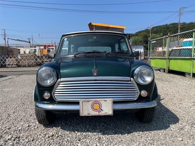 MINI スプライトi マニュアル4速車 屋根付き車庫保管 長期前オーナー使用者 アルミ 同色オーバーフェンダー エアコン ETC 革巻きステアリング(15枚目)