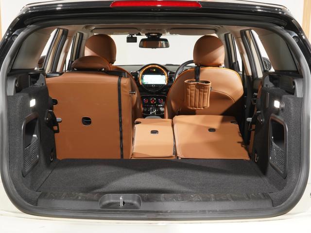 MINI クーパー クラブマン ドライビングモード パーキングアシスト バックカメラ 前後障害物センサー アクティブクルコン コンフォートアクセス ストレージコンパートメントパッケージ CABANAカバー ETC2.0 整備付(31枚目)