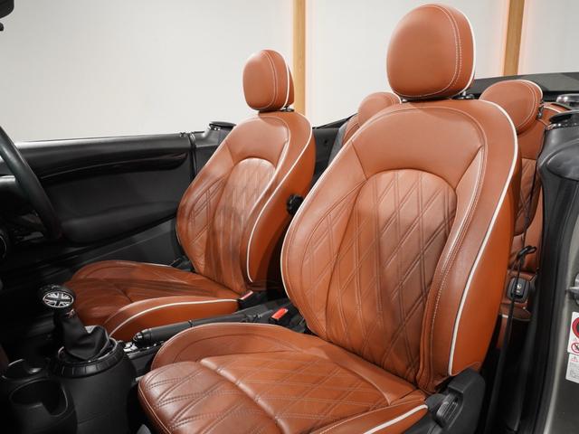 ＭＩＮＩ クーパー　コンバーチブル　Ｙｏｕｒｓソフトトップ　レザーシート　シートヒーター　ドライビングモード　クルコン　マルチファンクション　バックカメラ　リア障害物センサー　コンフォートアクセス　純正ナビ　ＥＴＣ　整備付（36枚目）