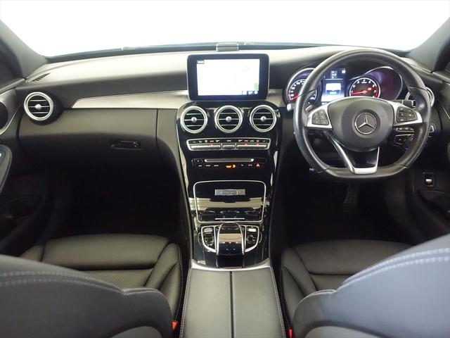 Ｃクラス Ｃ１８０　ローレウスエディション　レーダーセーフティパッケージ　シートヒーター　パワーシート　トランクスルー　フロアマット　コネクテッド機能　ナビ　ＣＤ　ミュージックサーバー　音楽プレーヤー接続　Ｂｌｕｅｔｏｏｔｈ接続　ＴＶ（9枚目）