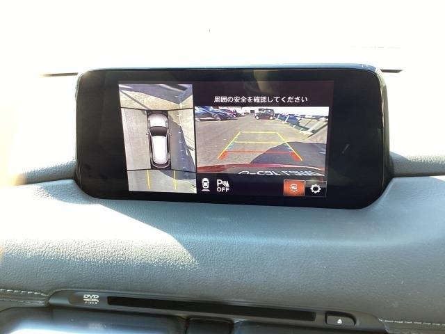 CX-8 2.2 XD プロアクティブ ディーゼルターボ 19インチアルミホイール 電動シート マツダコネクトナビ ETC 360ビューカメラ 衝突被害軽減ブレーキ シートヒーター アドバンストキー 横滑り防止機能 USBポート 地デジ アイスト 車線逸脱(5枚目)