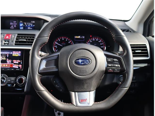 レヴォーグ ２．０ＳＴＩスポーツアイサイト　ＳＴＩエアロ　メモリーナビフルセグＤＶＤ再生サイド・バックカメラ　赤レザーパワーシートヒーターメモリー付　レーダークルーズ　ブラインドスポットモニター　ＬＥＤライト　フォグライト　１８インチアルミ（19枚目）