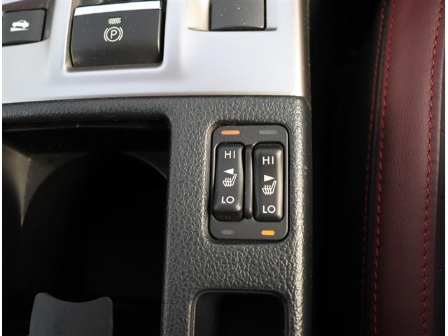 レヴォーグ ２．０ＳＴＩスポーツアイサイト　ＳＴＩエアロ　メモリーナビフルセグＤＶＤ再生サイド・バックカメラ　赤レザーパワーシートヒーターメモリー付　レーダークルーズ　ブラインドスポットモニター　ＬＥＤライト　フォグライト　１８インチアルミ（24枚目）