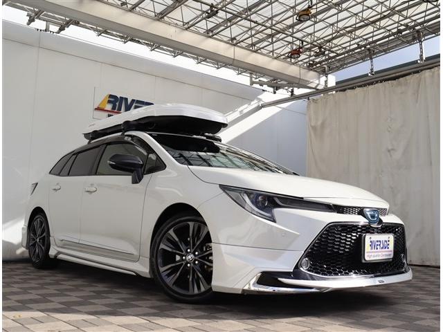 カローラツーリング ハイブリッド ダブルバイビー 1オーナー モデリスタエアロ 9インチディスプレイオーディオナビフルセグ DVD再生バックカメラ デジタルインナーミラー ハーフレザーシートヒーター レーダークルーズ LEDライト フォグライト(27枚目)