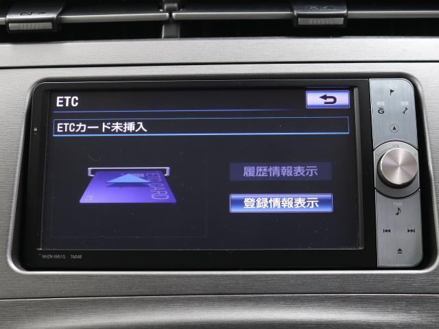 ナビ画面に連動したＥＴＣを装備しています。　過去に利用した利用料金も一目で分かって、とっても便利です。　ＥＴＣの抜き忘れ、挿し忘れも警告してくれるので安心ですね。