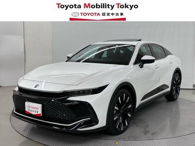 クラウンクロスオーバー ＲＳアドバンスド　衝突被害軽減ブレーキ　４ＷＤ　パワーバックドア　ドライブレコーダ　本革エアシート　ＥＴＣ２．０　Ｂｌｕｅｔｏｏｔｈオーディオ　ミュージックプレイヤー接続可　サンル－フ　全周囲カメラ　ＡＣ１００Ｖ（5枚目）