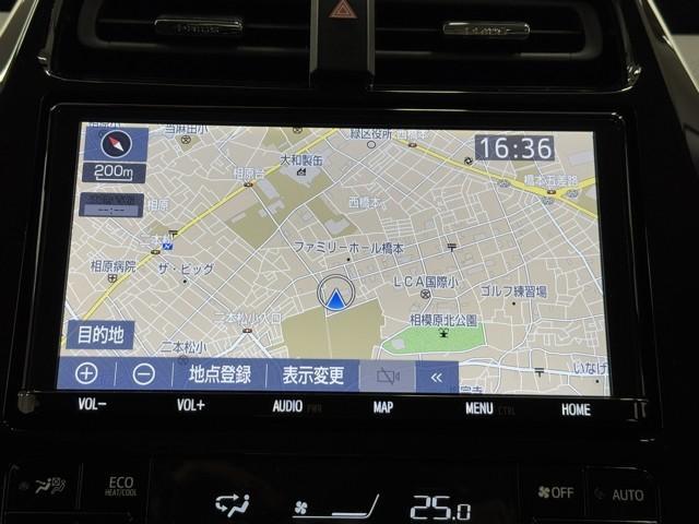 プリウス Ａ　衝突軽減ブレーキシステム　Ｂモニタ　記録簿有　ＬＥＤヘッド　クルーズコントロール　セキュリティー　スマートキー　パワーステアリング　Ｐシート　Ｉストップ　ドライブレコーダー　ＥＴＣ　アルミホイル（9枚目）