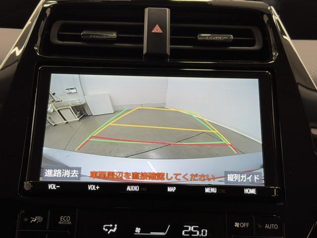 プリウス Ａ　衝突軽減ブレーキシステム　Ｂモニタ　記録簿有　ＬＥＤヘッド　クルーズコントロール　セキュリティー　スマートキー　パワーステアリング　Ｐシート　Ｉストップ　ドライブレコーダー　ＥＴＣ　アルミホイル（10枚目）