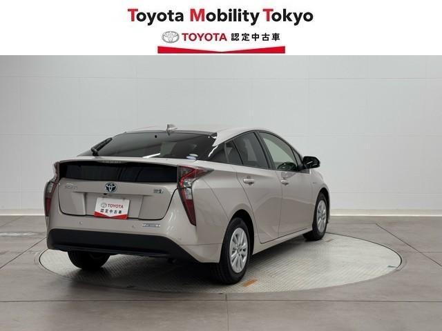 プリウス Sセーフティプラス 衝突回避システム Bモニター ドラレコ付き 定期点検記録簿 LEDライト クルコン ETC装備 スマートKEY ナビTV イモビライザー 横滑り防止機能 PW カーテンエアバッグ キーレスエントリー(6枚目)