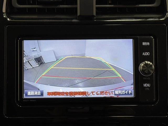 プリウス Sセーフティプラス 衝突回避システム Bモニター ドラレコ付き 定期点検記録簿 LEDライト クルコン ETC装備 スマートKEY ナビTV イモビライザー 横滑り防止機能 PW カーテンエアバッグ キーレスエントリー(10枚目)
