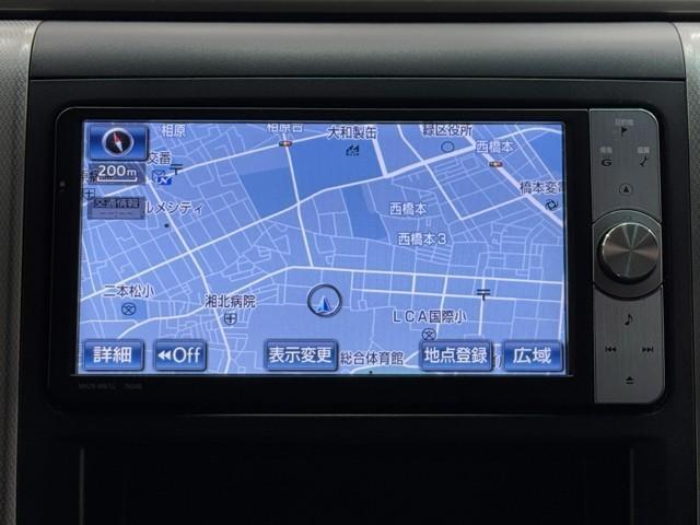 ヴェルファイア ２．４Ｚ　プラチナセレクションＩＩ　スマートキープッシュスタート　バックモニタ　ＡＷ　リアエアコン　盗難防止システム　ドラレコ　３列シート　サイドエアバック　助手席エアバッグ　点検記録簿　パワーウィンドゥ　ＨＤＤナビ　フルフラット（9枚目）