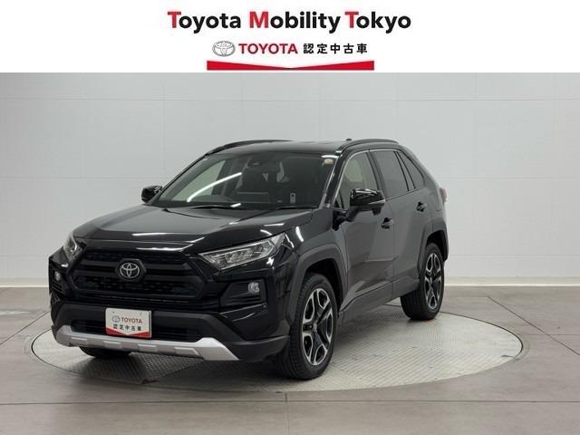 ＲＡＶ４ アドベンチャー　衝突被害軽減ブレーキ　４ＷＤ車　２．０ＥＴＣ　１オーナー　メモリナビ　リヤカメラ　車線逸脱警報装置　記録簿付　ＡＨＢ　クルーズＣ　カーナビ　ＬＥＤライト　イモビ　ＥＳＣ　スマキー　ＰＳ　エアコン（5枚目）