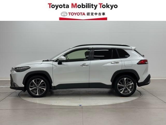 カローラクロス ハイブリッド　Ｚ　衝突被害軽減ブレーキ　４ＷＤ車　全周囲カメラ　ドライブレコーダー　アイドリングストップ　ＡＣ１００　ＥＴＣ車載器　ミュージックプレイヤー接続可　ブルートゥースオーディオ　スマートキー　盗難防止装置（7枚目）