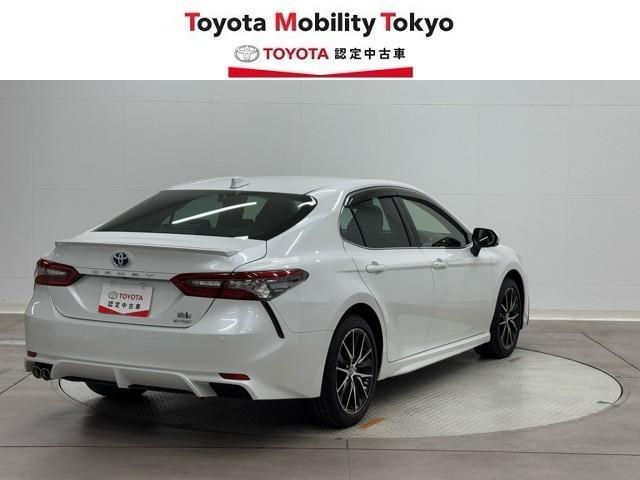 カムリ WSレザーパッケージ 衝突被害軽減ブレーキ 車検整備付 全周囲カメラ ETC2.0 本革シート 寒冷地仕様 4WD 前後ドライブレコーダー クリアランスソナー 100V電源 オートクルーズコントロール アイドリングストップ(5枚目)