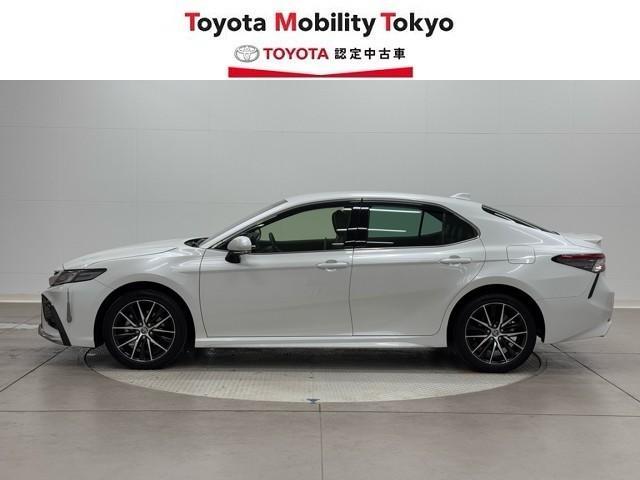 カムリ WSレザーパッケージ 衝突被害軽減ブレーキ 車検整備付 全周囲カメラ ETC2.0 本革シート 寒冷地仕様 4WD 前後ドライブレコーダー クリアランスソナー 100V電源 オートクルーズコントロール アイドリングストップ(6枚目)