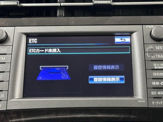 プリウス Sマイコーデ カラーバックモニター Iストップ エアコン ESC キーフリーシステム アルミホイール DVD再生 PS 地デジ ドライブレコーダー カーテンエアバッグ HDDナビ エアバッグ ABS PW TVナビ(8枚目)