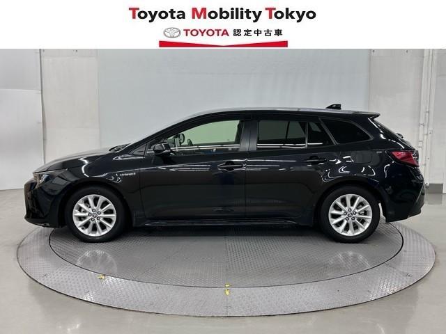 カローラツーリング ハイブリッド S 寒冷地 インテリジェントクリアランスソナー ドラレコ付き Rカメラ AAC LEDライト メディアプレイヤー接続 横滑防止装置 クルコン ETC車載器 キーフリーシステム スマートキー イモビ アルミ(3枚目)