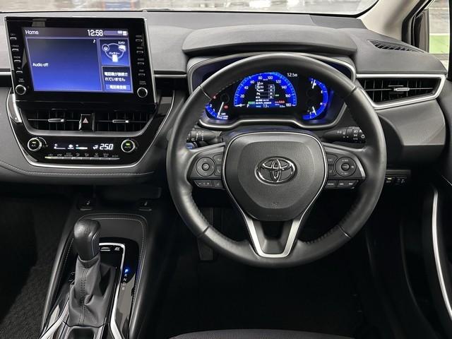 カローラツーリング ハイブリッド S 寒冷地 インテリジェントクリアランスソナー ドラレコ付き Rカメラ AAC LEDライト メディアプレイヤー接続 横滑防止装置 クルコン ETC車載器 キーフリーシステム スマートキー イモビ アルミ(4枚目)