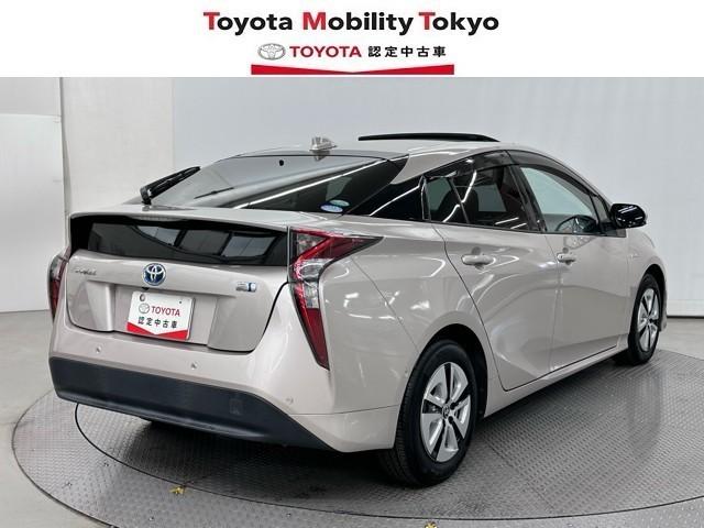 プリウス Ａ　ムーンルーフ　衝突軽減ブレーキシステム　Ｂモニタ　記録簿有　ＬＥＤヘッド　クルーズコントロール　セキュリティー　スマートキー　パワーステアリング　Ｉストップ　ドライブレコーダー　ＥＴＣ　１オーナー（2枚目）
