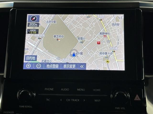 アルファード ２．５Ｓ　両側電動パワースライドドア　Ｗエアコン　フルオートエアコン　盗難防止システム　横滑り防止　ＡＷ　クルーズＣ　パワーステアリング　点検記録簿　ＬＥＤランプ　メディアプレイヤー接続　１００Ｖ電源　ＷエアＢ（5枚目）