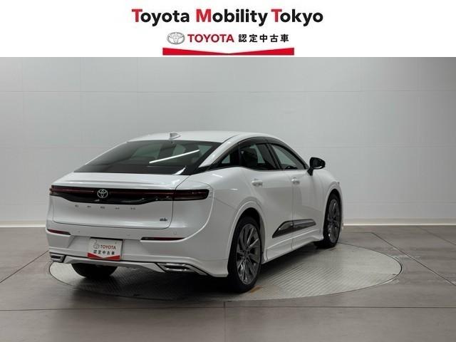 クラウンクロスオーバー Ｇレザーパッケージ　クルーズコントロール　パワーシート　バックモニター　記録簿　ＬＥＤヘッドランプ　レザーシート　ドラレコ　ＥＴＣ　１００Ｖ電源　フルセグＴＶ　４ＷＤ　スマートキー　盗難防止装置　キーレス　ＡＢＳ（2枚目）