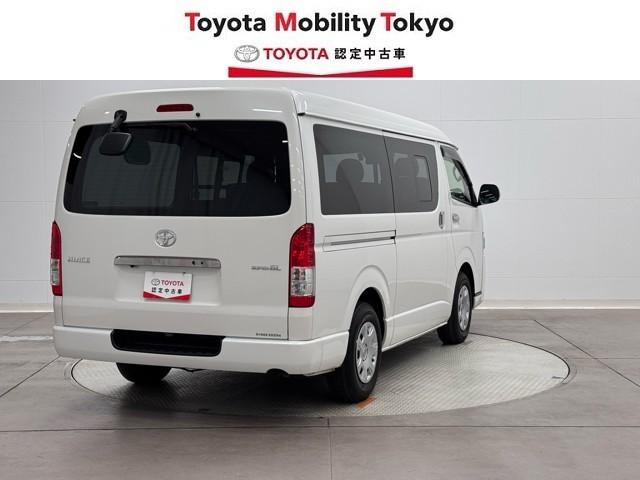 ハイエースバン スーパーGL ダークプライムII リアエアコン エアバッグ フルフラット 横滑り防止機能 LEDライト キーレスエントリー 地デジ ドラレコ 助手席エアバッグ パワステ パワーウインドウ DVD再生 ミュージックプレイヤー接続可(2枚目)