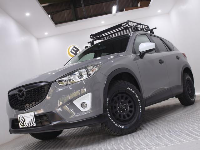 ＣＸ－５ ＸＤ　オリジナルアウトドアカスタム　新品ホイール　新品タイヤ　新品ルーフキャリア・ラック　黒革調シートカバー　ＳＤナビ　バック・サイドカメラ　オートワイパー　スマートキー　セキュリティー（3枚目）