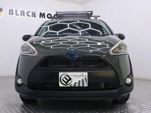 シエンタ ハイブリッドG 新品ホイール/新品タイヤ/新品リフトアップ/新品ルーフキャリア/TSS/両側電動スライドドア/SDナビ/バックカメラ/シートヒーター/ドライブレコーダー/プリクラッシュ/レーンキープ/オートハイビーム(4枚目)